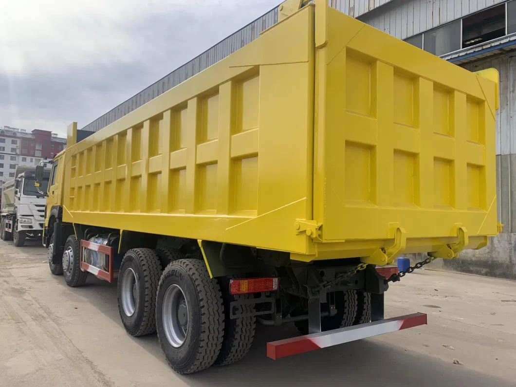 China 2020 Year Sinotruck HOWO Dayun Shacman 8X4 12 Wheels 371HP 375HP 425HP Used Dump Truck Tipper Used Truck for Mines, Construction, Transportation, Wharves