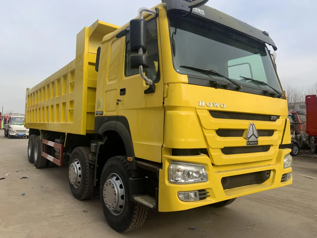 China 2020 Year Sinotruck HOWO Dayun Shacman 8X4 12 Wheels 371HP 375HP 425HP Used Dump Truck Tipper Used Truck for Mines, Construction, Transportation, Wharves