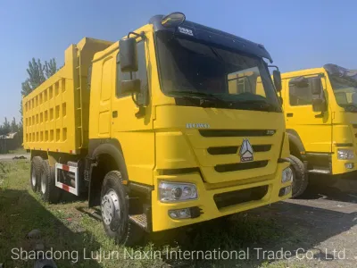 China Sinotruck HOWO Dayun Shacman 6X4 8X4 25t 30t 10/12 Wheels 371HP 375HP 425HP Used Dump Truck Tipper Truck