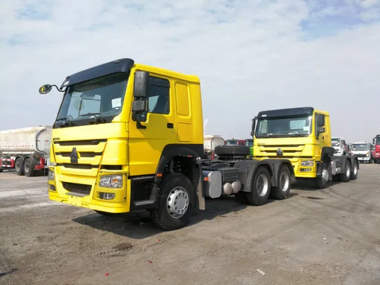 Sinotruk HOWO 6X4 400/430HP 10 Wheels Heavy Duty Prime Mover A7 H7 N7 8X4 Euro 2 Tri Axle Dumper Tipper Shacman FAW Cargo Pull Tow Used Big Tractor Head Truck