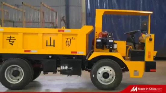 High Quality 5ton Mining Dump Truck for Mining Equipment Ramp Special Vehicle, Shaft Vehicle