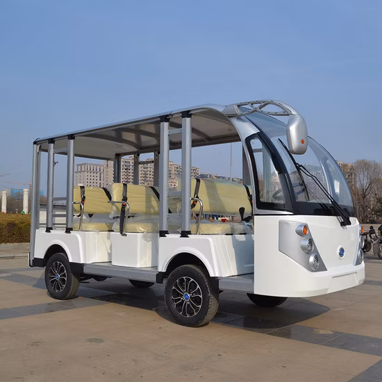 City Sightseeing Bus New Energy Electric Power Long Public Passenger City Bus 11 Seat Beverly Hills Classic Cars